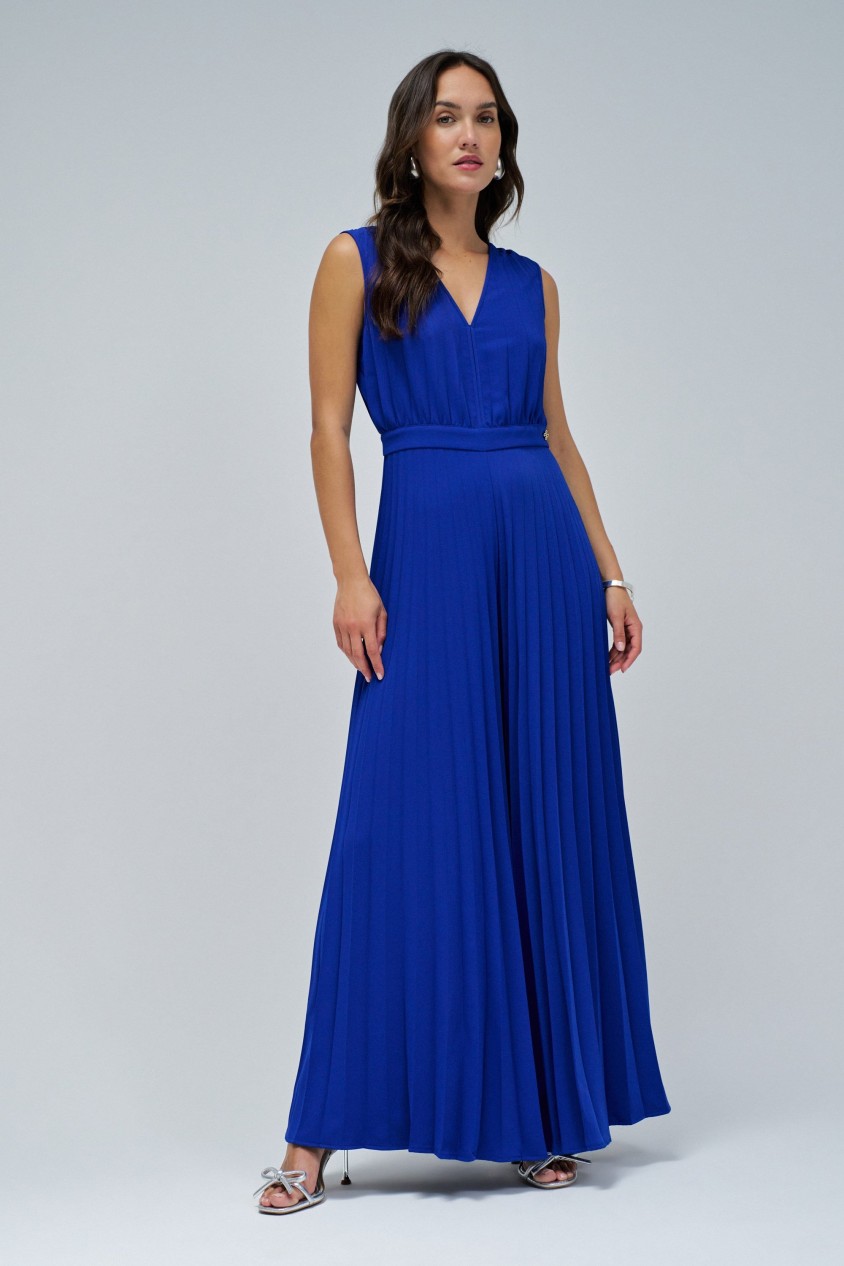 PLEATED JUMPSUIT