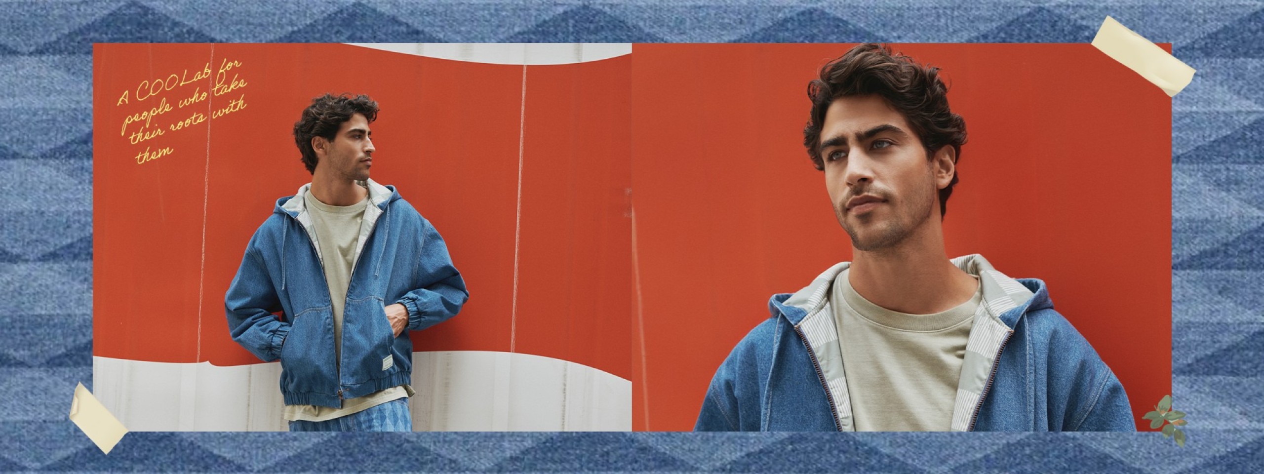 DENIM BOMBER JACKET FAVORITE PEOPLE X SALSA JEANS