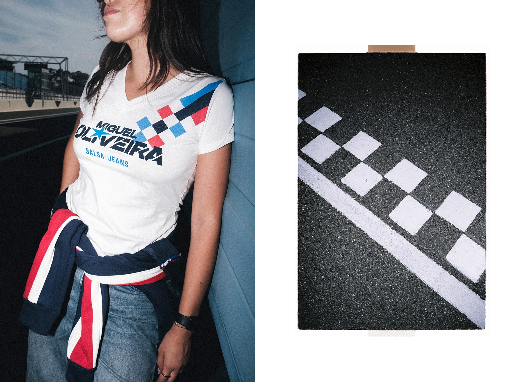 MIGUEL OLIVEIRA X SALSA JEANS T-SHIRT