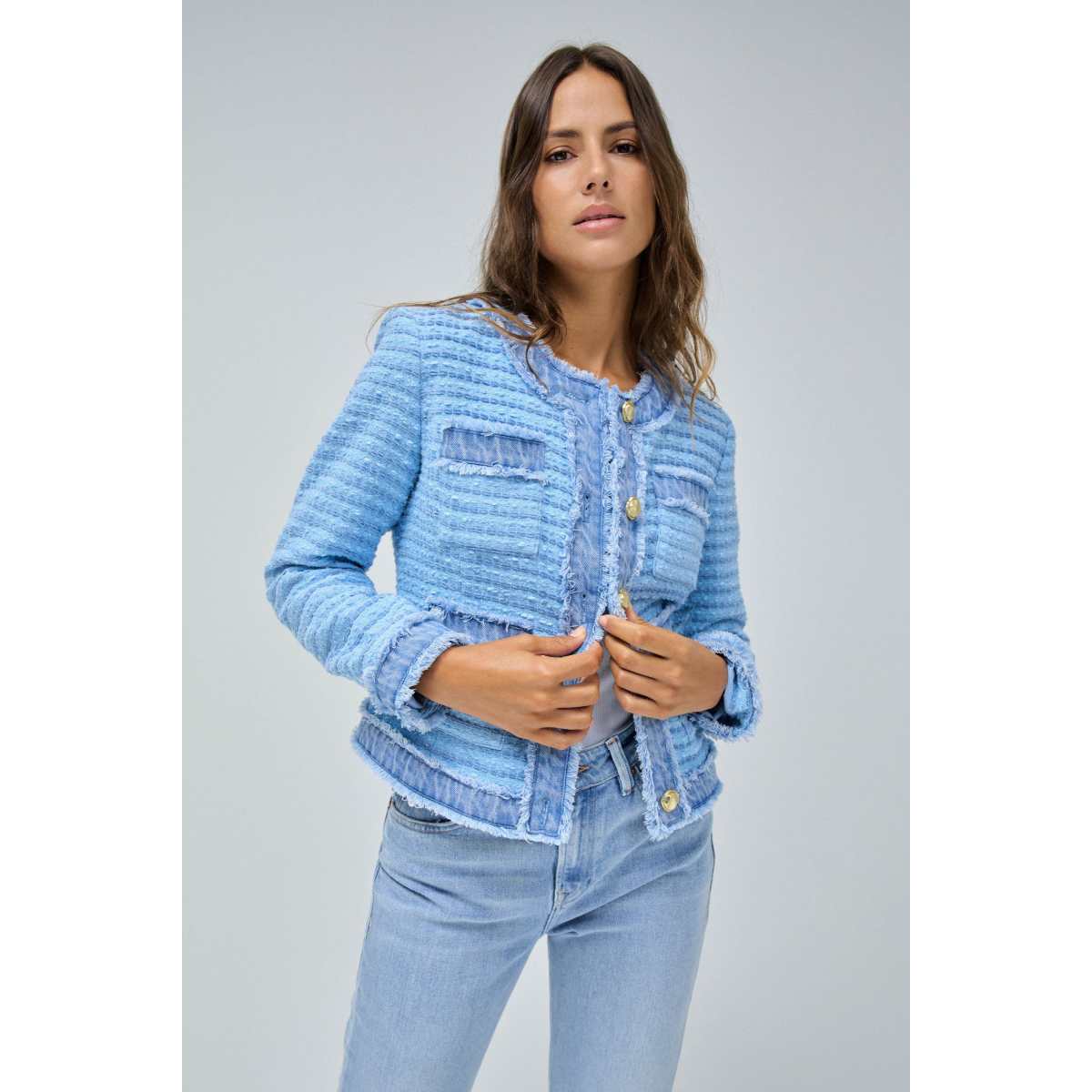 Manteau Blouson Salsa Femme AUTRES MANTEAUX SLIM SALSA JEANS